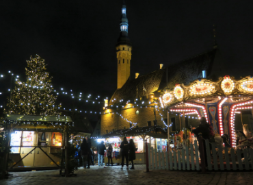 エストニアでクリスマスを祝う