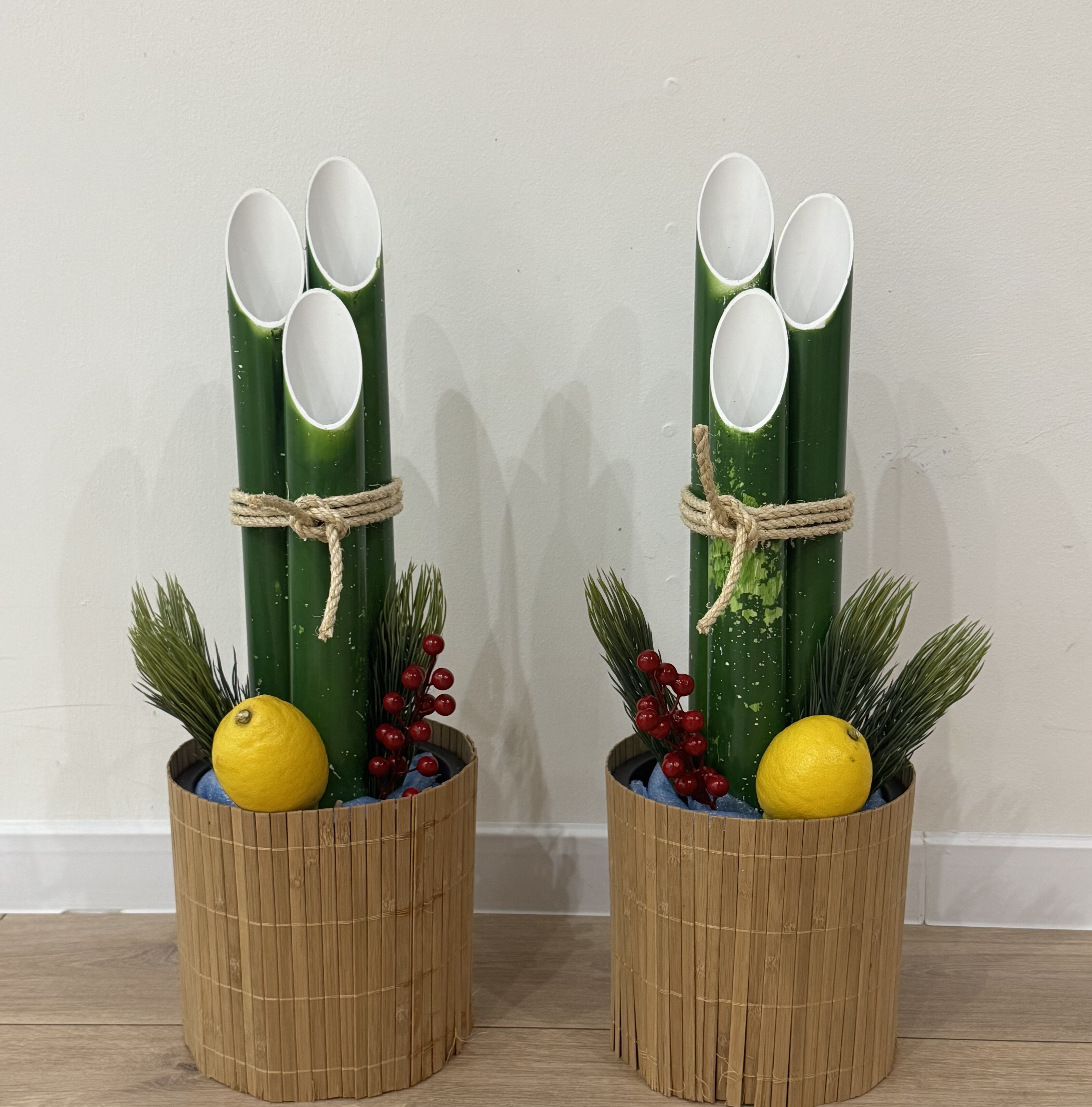 海外でそれっぽい門松を作る