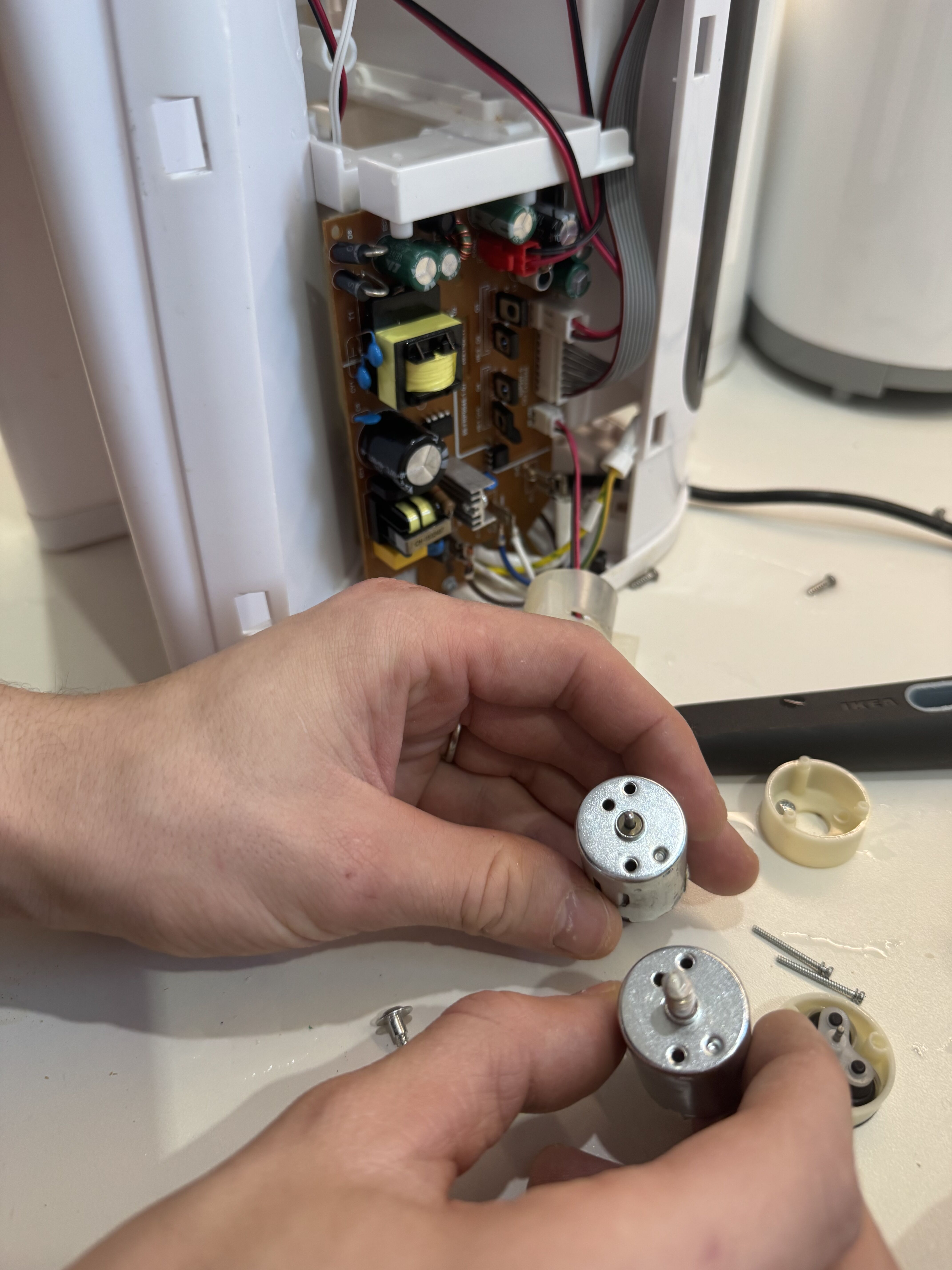 ミルクマシンが壊れた