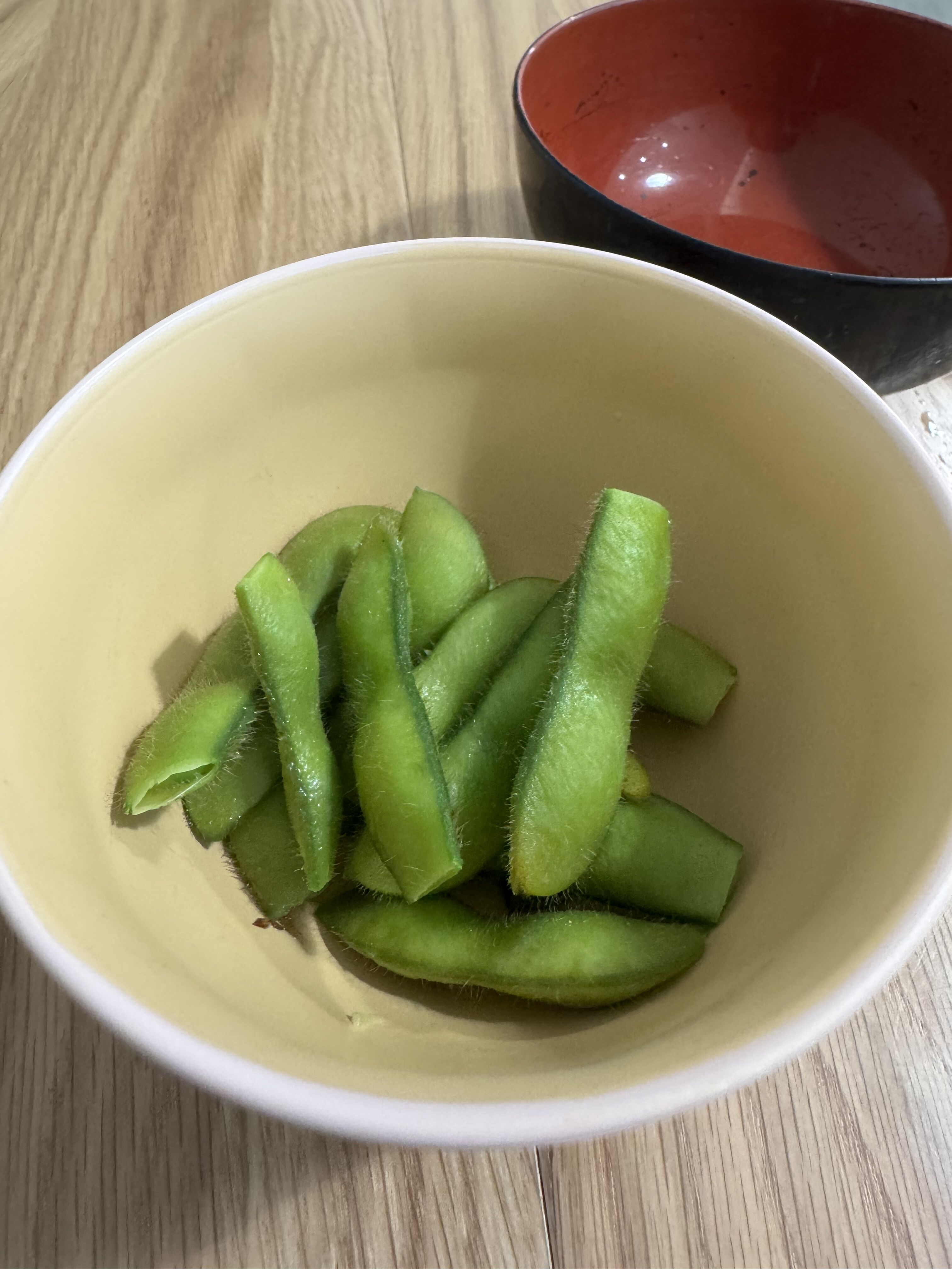 枝豆の収穫